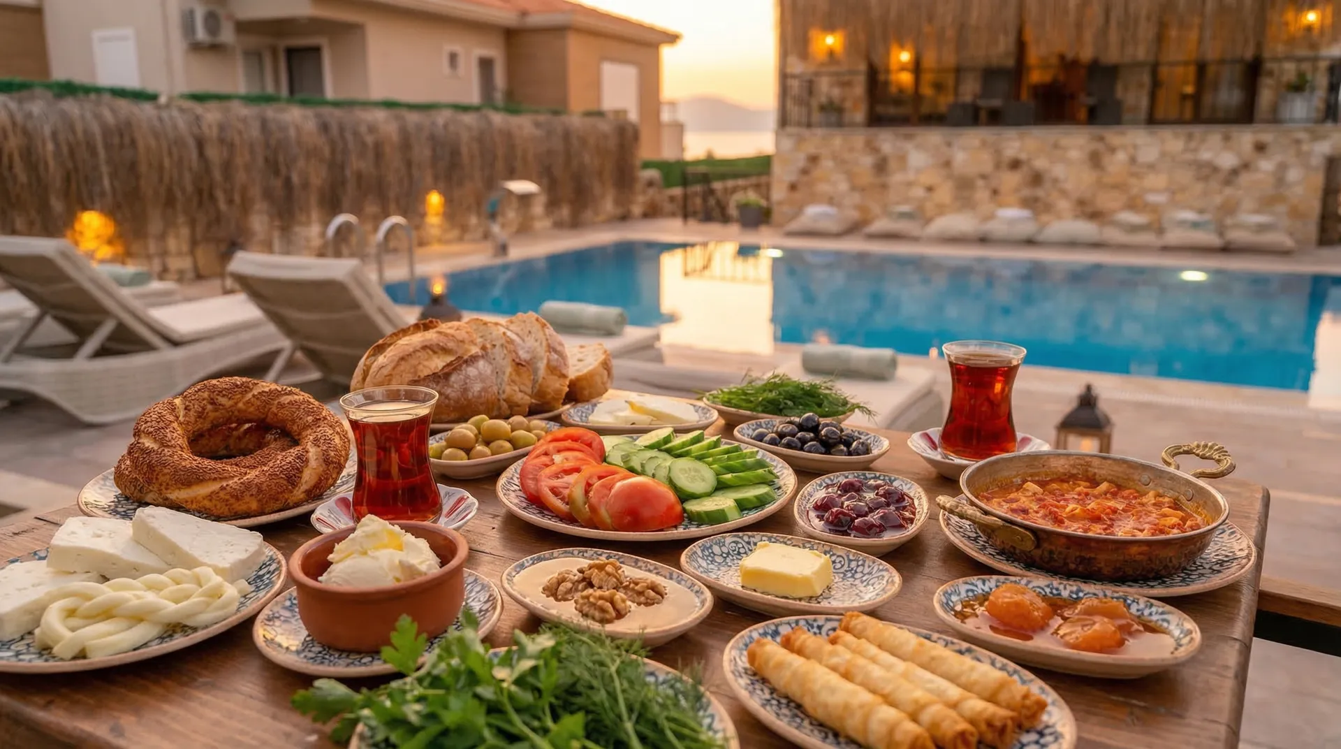 Stone House Otel Serpme Kahvaltı
