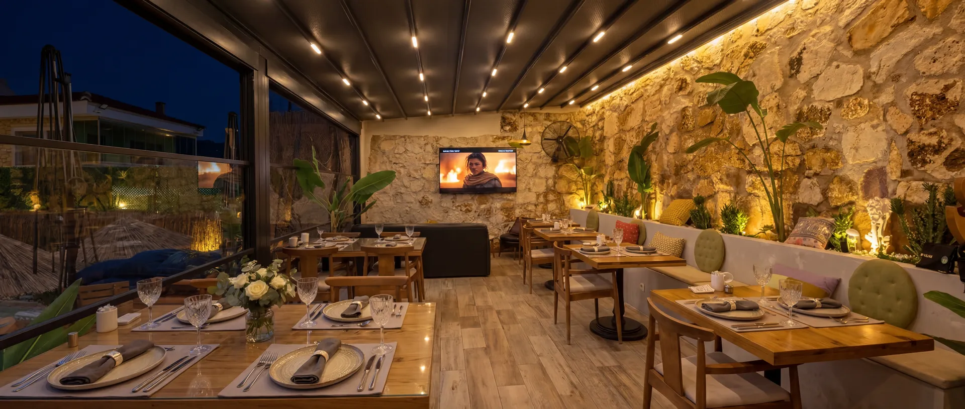 Stone House Otel Bahçe